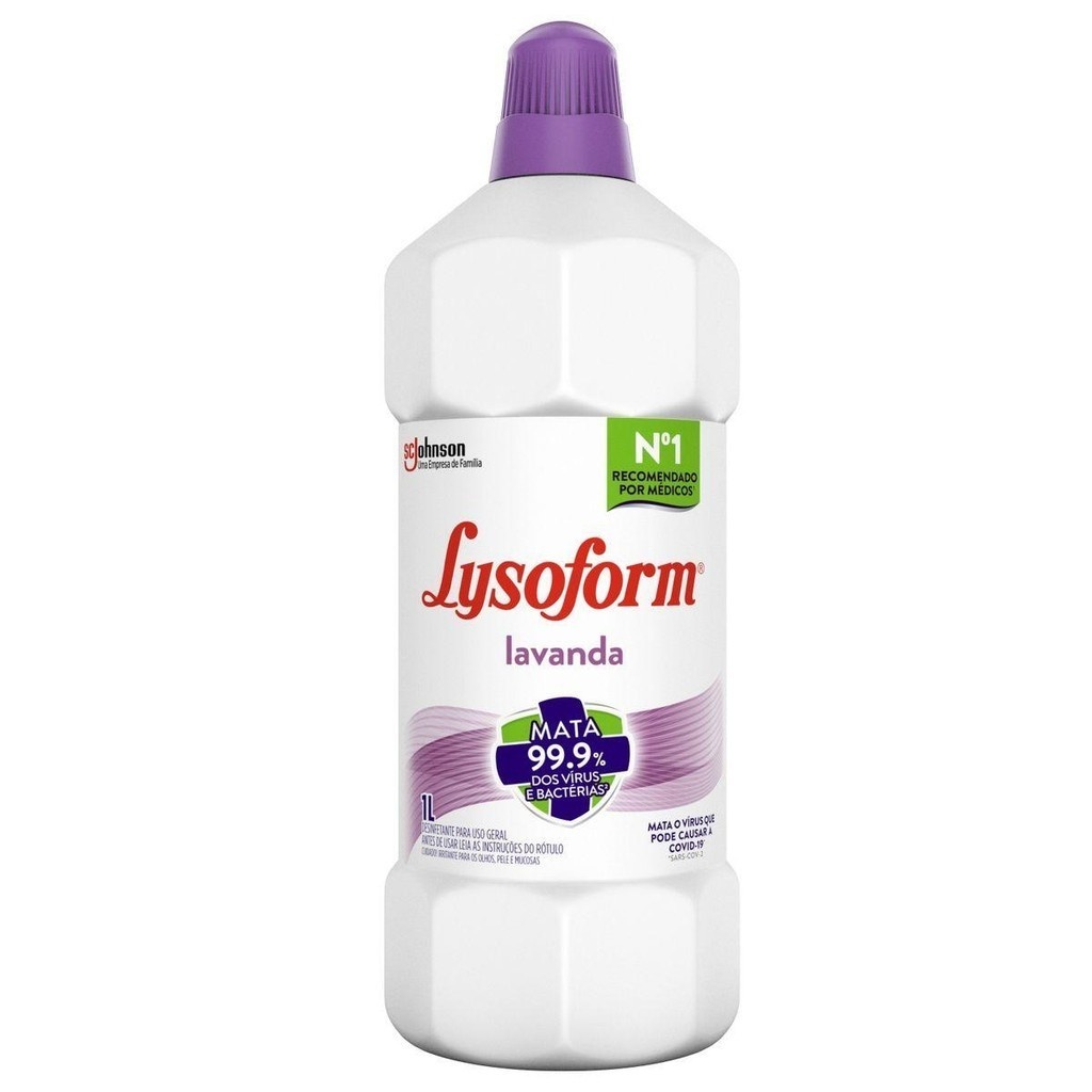 Lysoform Lavanda 1L: Desinfete com Aroma e Proteção