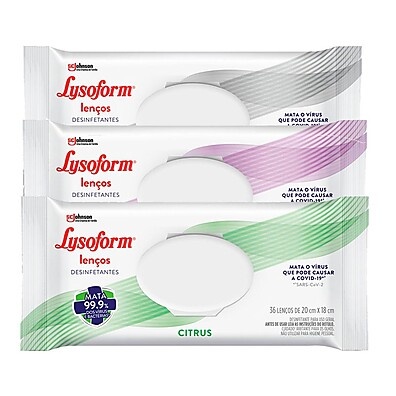 Lysoform Lenços Umedecidos: Limpeza Total e Proteção!