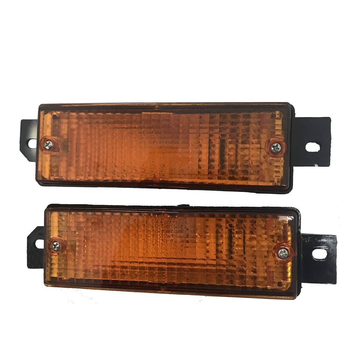 Lâmpadas Indicadoras de Refletor Dianteiro Âmbar para BMW E30 M40 (1983-1991) - Par
