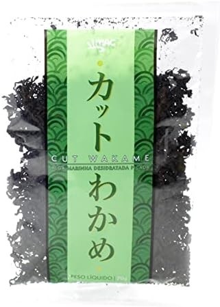 Alga Marinha Cut Wakame Desidratada MAC - 70 gramas