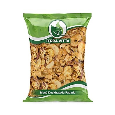 Maçã Desidratada: Sabor e Saúde em Cada Fatia (500g)