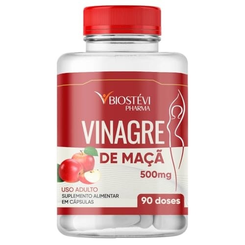 Vinagre de Maçã 500mg 90 Doses