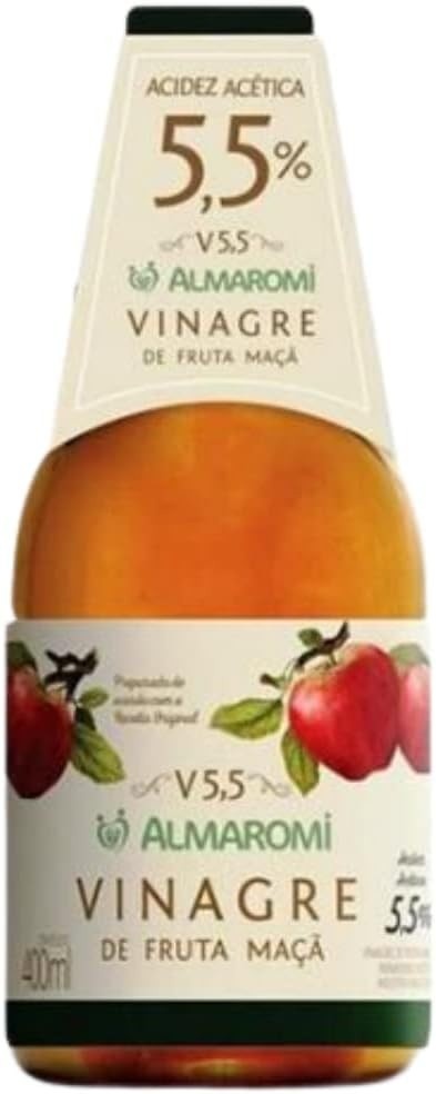 ALMAROMI VINAGRE DE MAÇA 5,5% 400ml