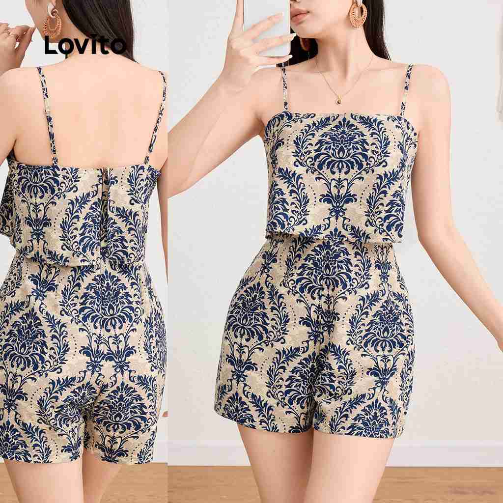 Macacão Boho Tribal Lovito: Estilo e Conforto!