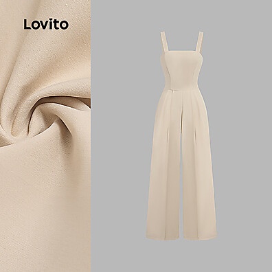 Macacão Feminino Elegante Lovito: Conforto e Estilo