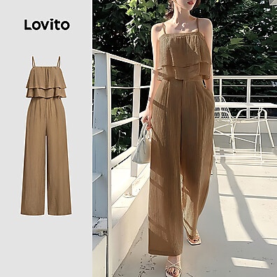 Macacão Feminino Lovito: Casual, Chic e Confortável