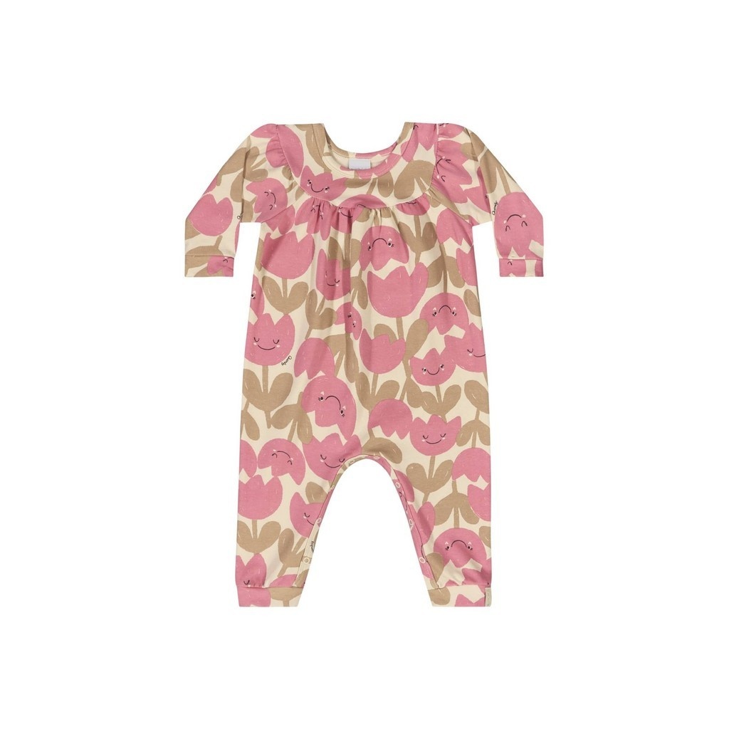 Macacão Floral Bebê: Conforto e Estilo Quimby