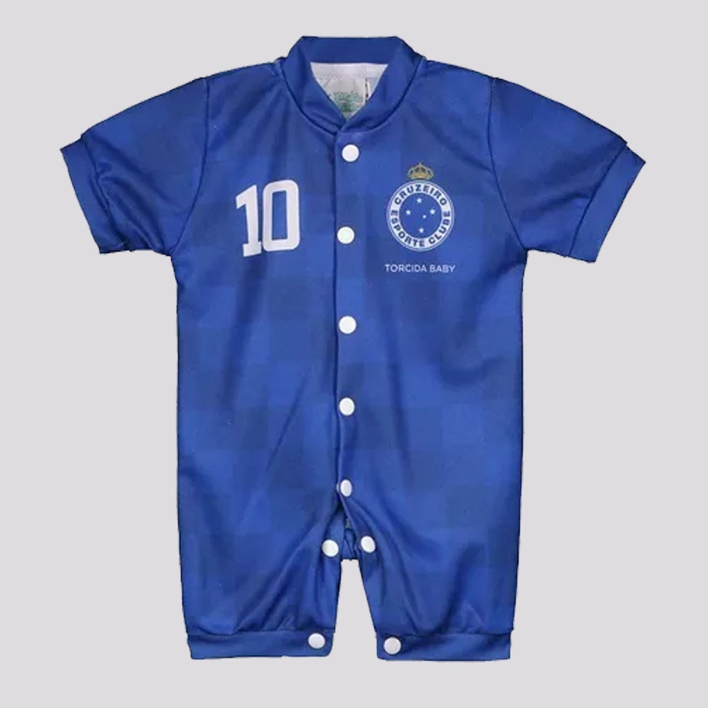 Macacão Infantil Cruzeiro: Conforto e Estilo!