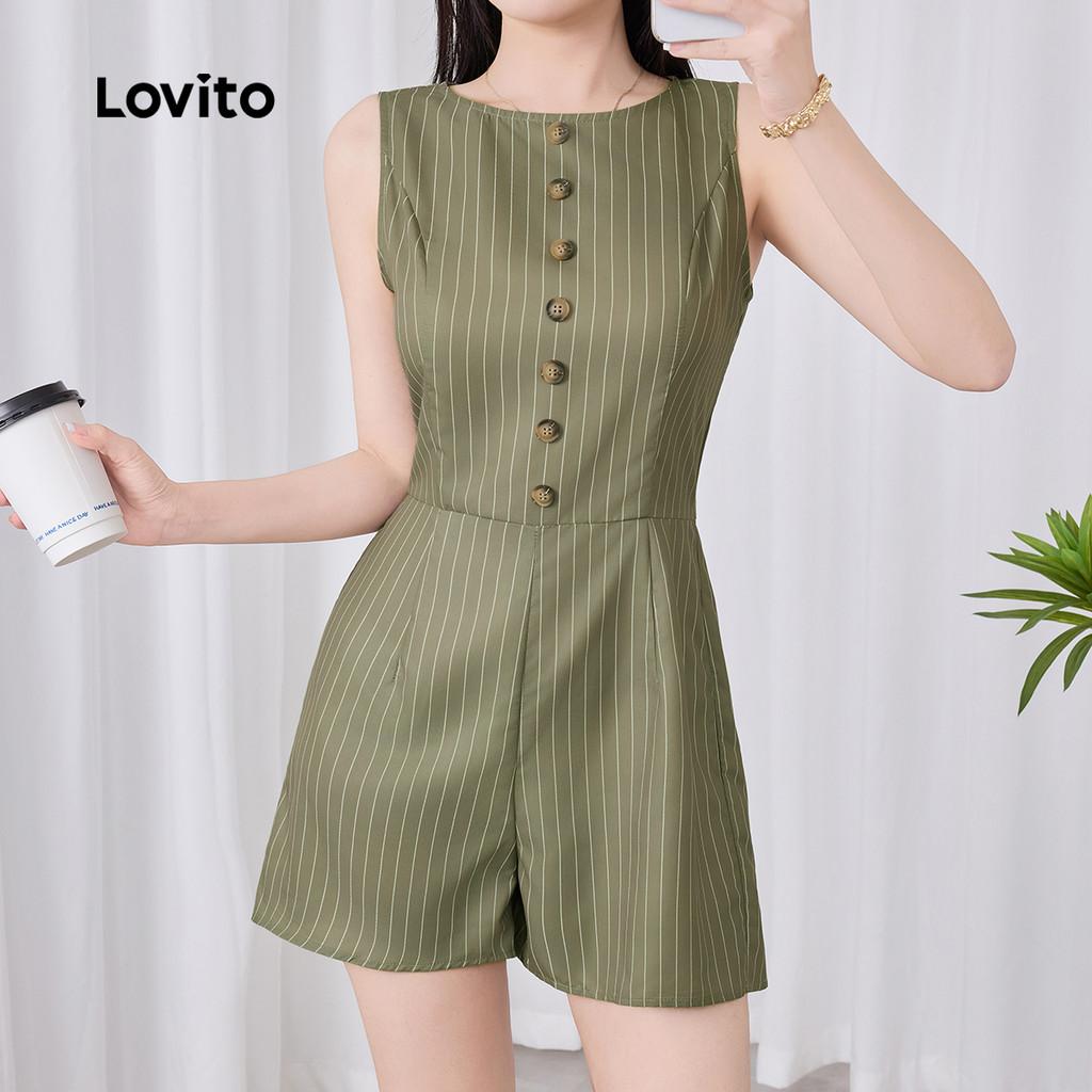 Macacão Lovito Colorido: Estilo Casual para o Verão