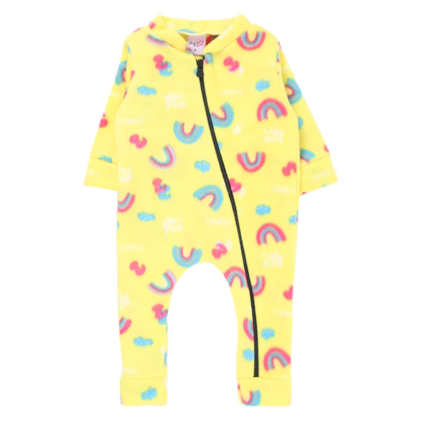 Macacão Plush Bebê Menina: Conforto e Estilo!