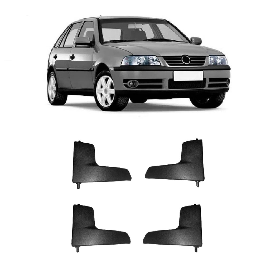 Macaneta Interna Fox/Gol G4: Kit Completo Grafite
