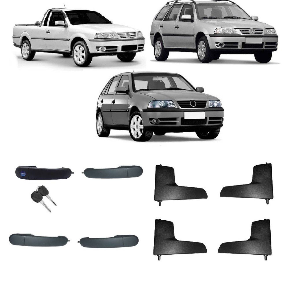 Macanetas Gol G3/G4: Kit Completo 4 Portas