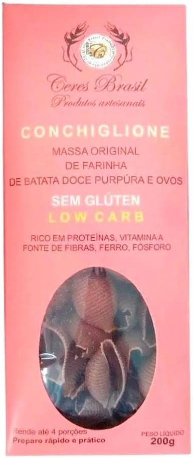 Macarrão Conchiglione de Batata Doce Sem Glúten Ceres 200g
