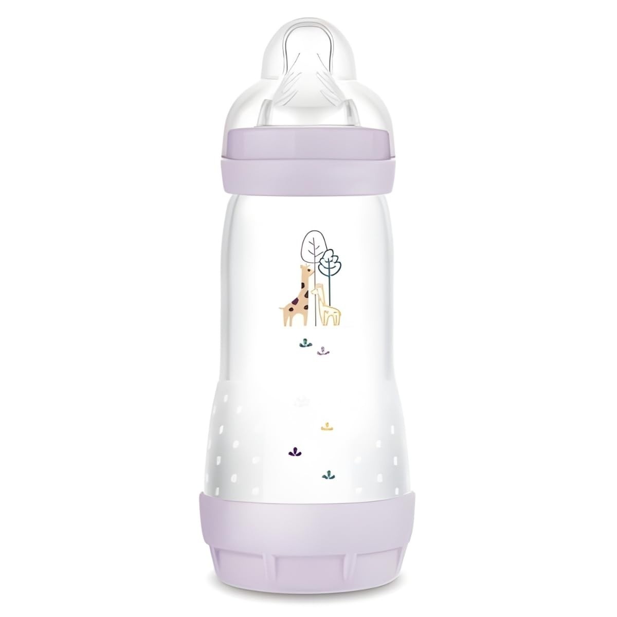 Mamadeira MAM Easy Start 320ml Anticólica com Bico Skinsoft - Segura, Macia e Autoesterilizável