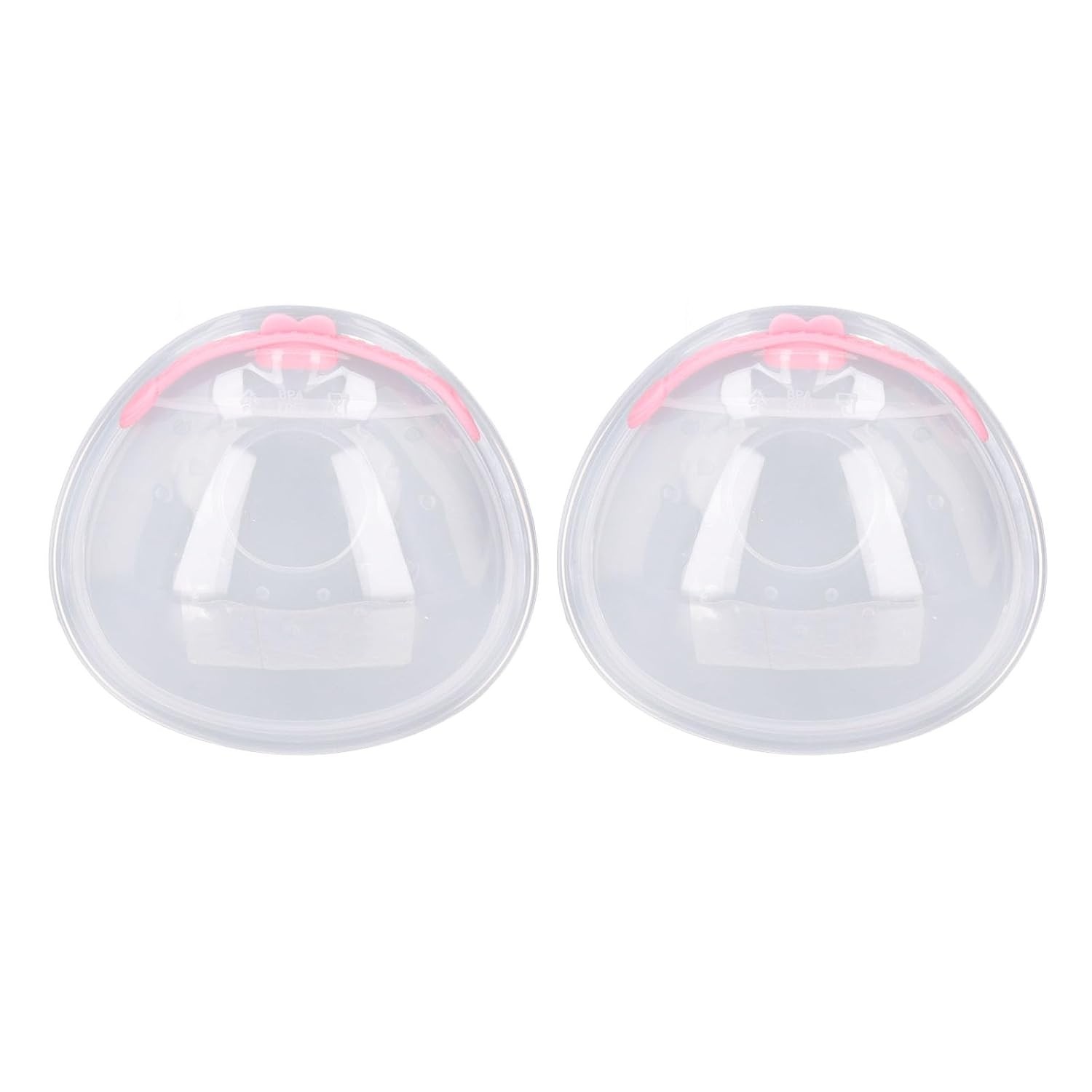 Copo Coletor de Leite Materno com Tampa - 2 Peças em Silicone Macio 11cm