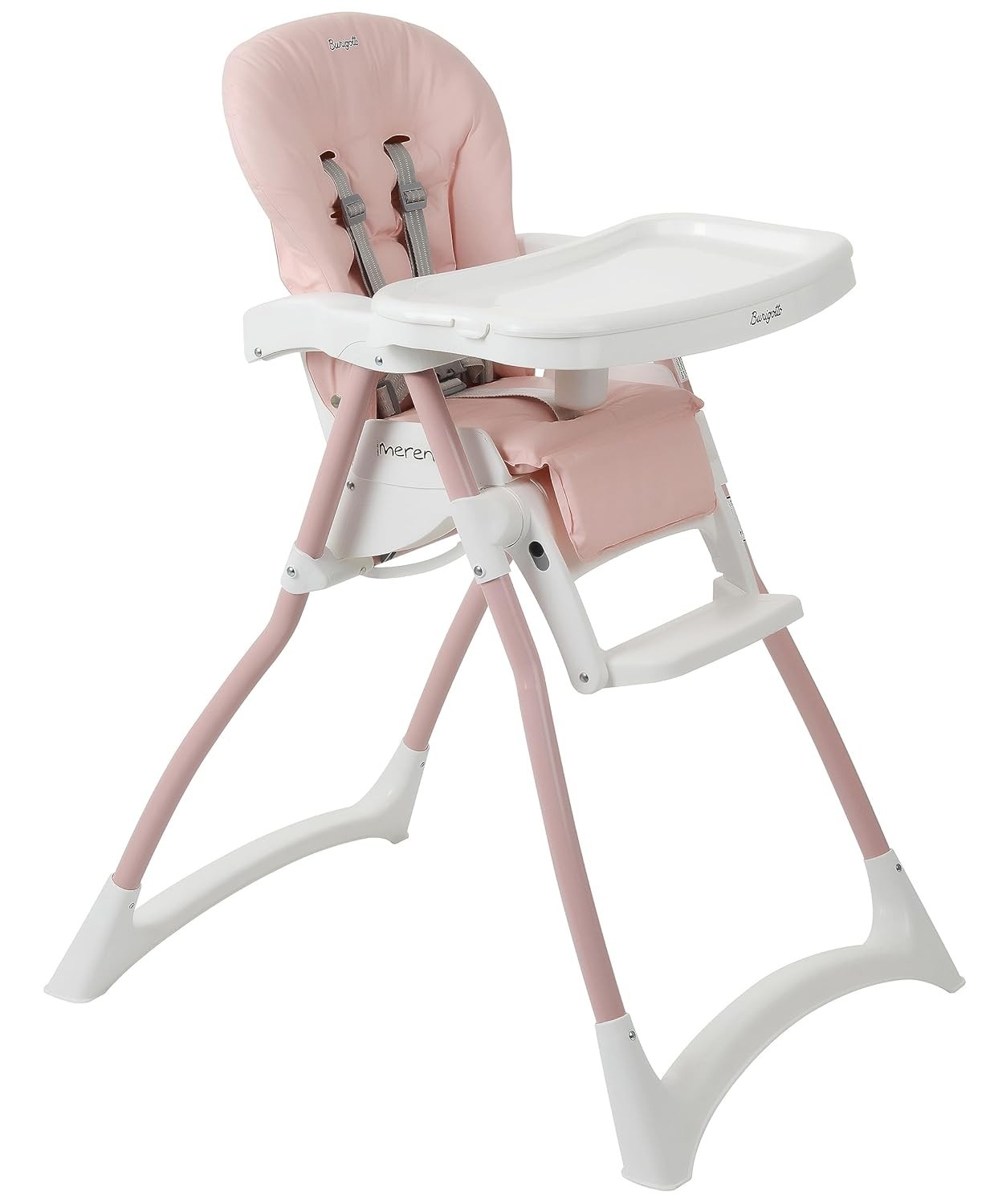 Burigotto Cadeira de Refeição Merenda Rose Madder - Conforto e Segurança para Bebês