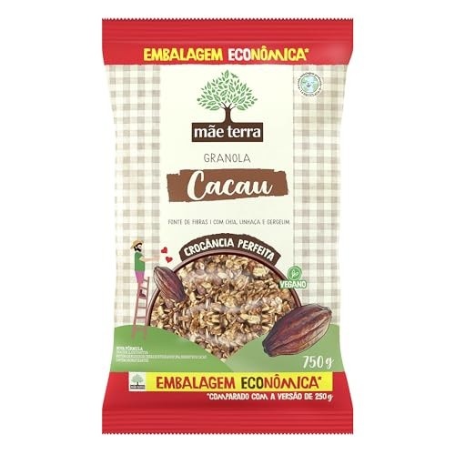 Mãe Terra Granola Integral Cacau 750g
