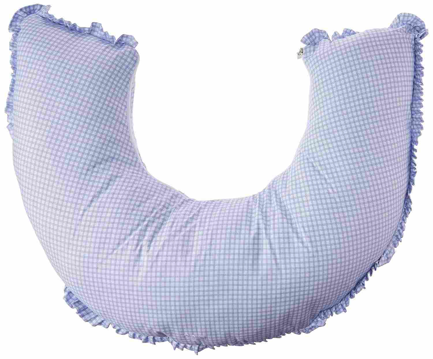Apoio para Amamentação Biramar Baby Estampado Cavalinho Azul - Conforto e Estilo para Mães Modernas