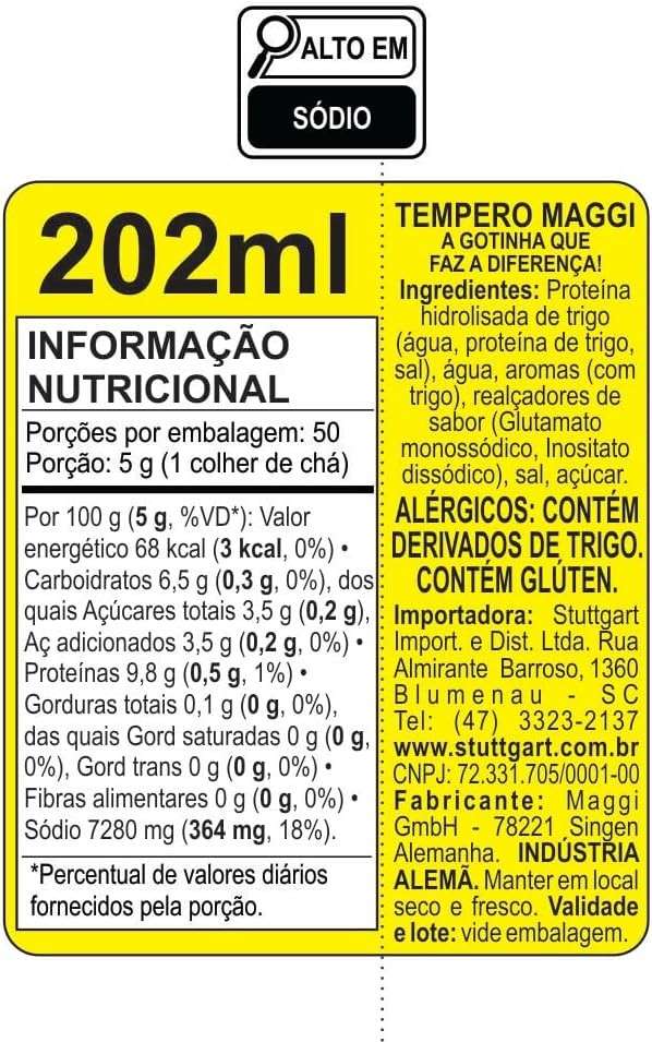 Maggi Würze 202ml - 250g