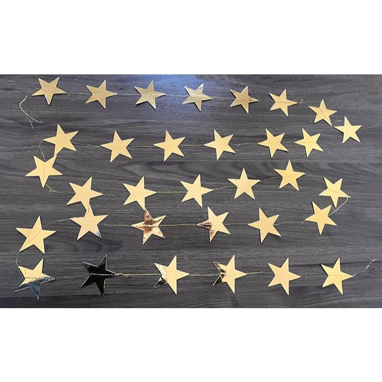 Cordão de Estrelas: Decore Festas com Magia ✨