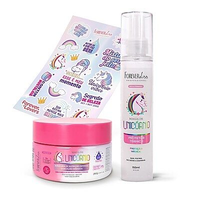 Magia de Unicórnio Forever Liss: Nutrição Poderosa!