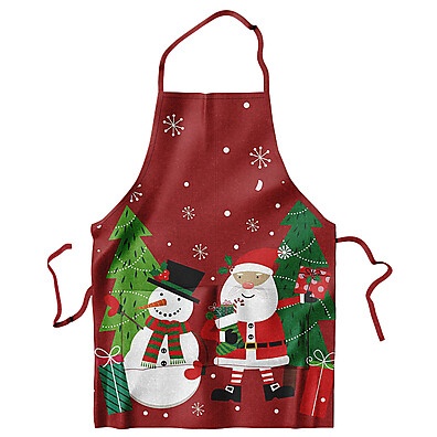 Avental Natalino 60x80cm: Cozinha com Estilo e Magia