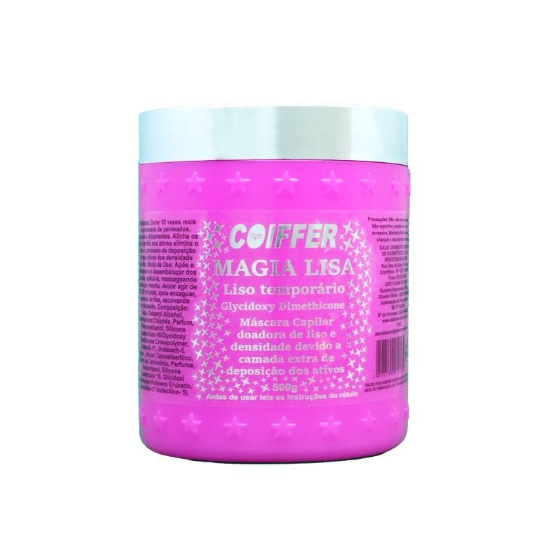Magia Lisa Coiffer 500g: Prolonga 10x o Alisamento