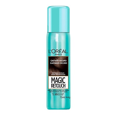 Magic Retouch L'oréal Castanho Escuro – Retoque Rápido e Prático