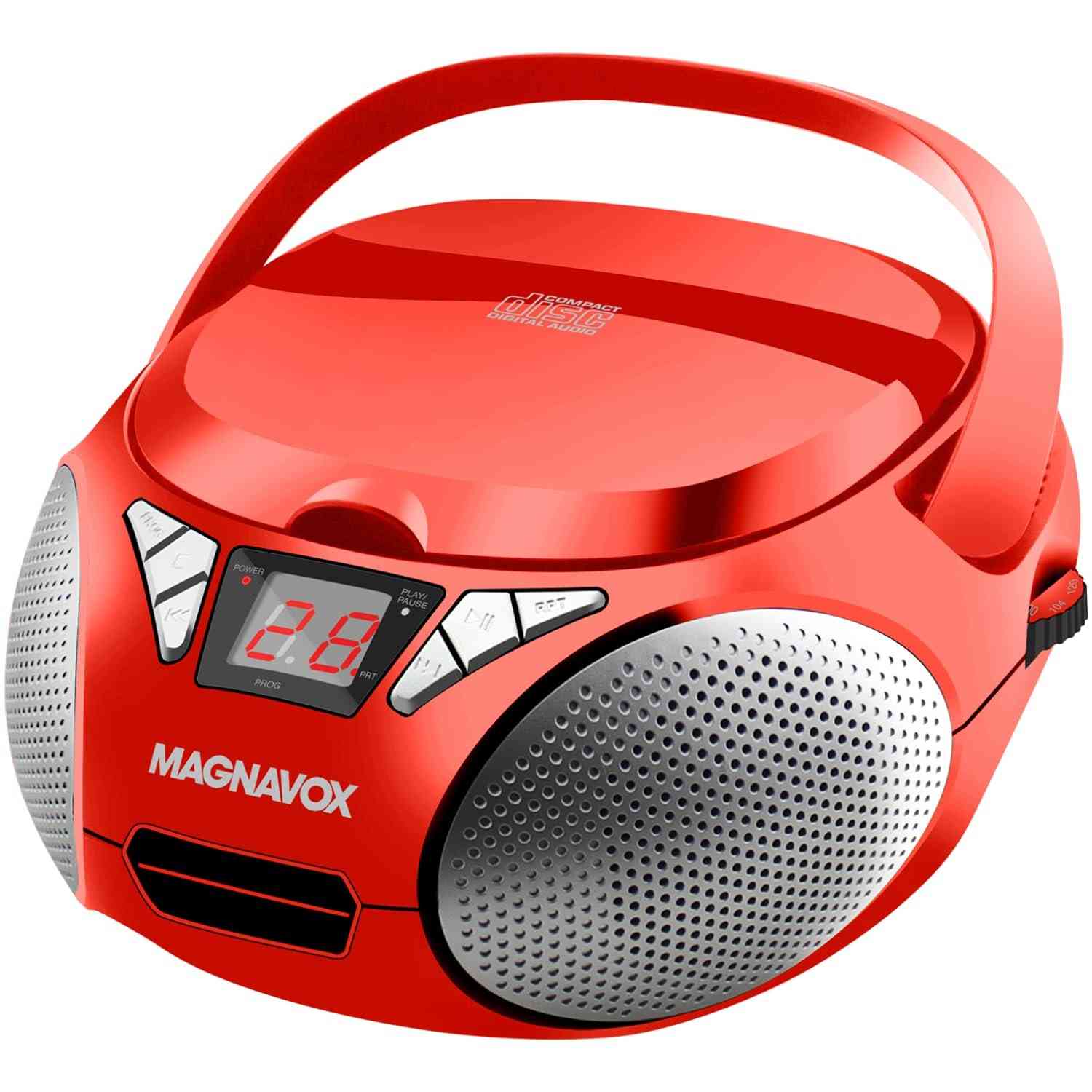 Magnavox Boombox MD6924: Som Portátil com CD, Rádio AM/FM e Entrada AUX