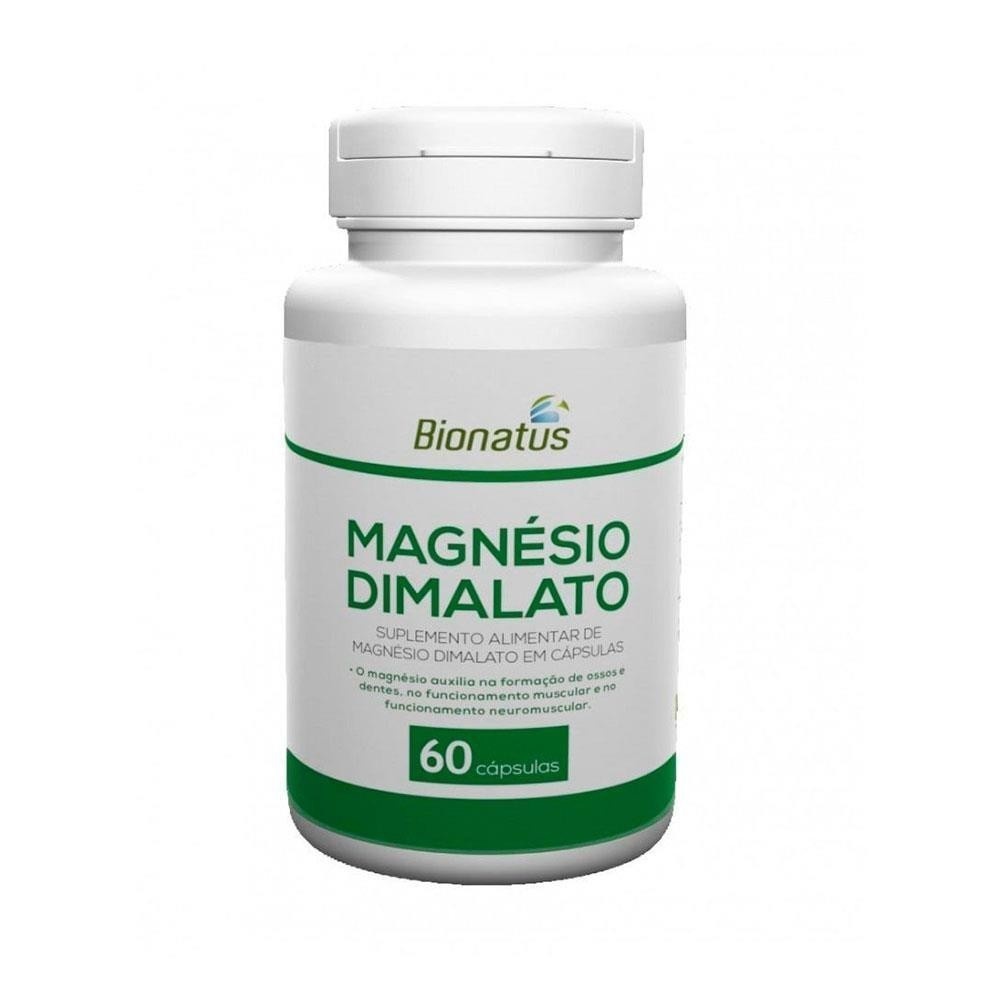 Magnésio Dimalato: Energia e Bem-Estar em 60 Cápsulas