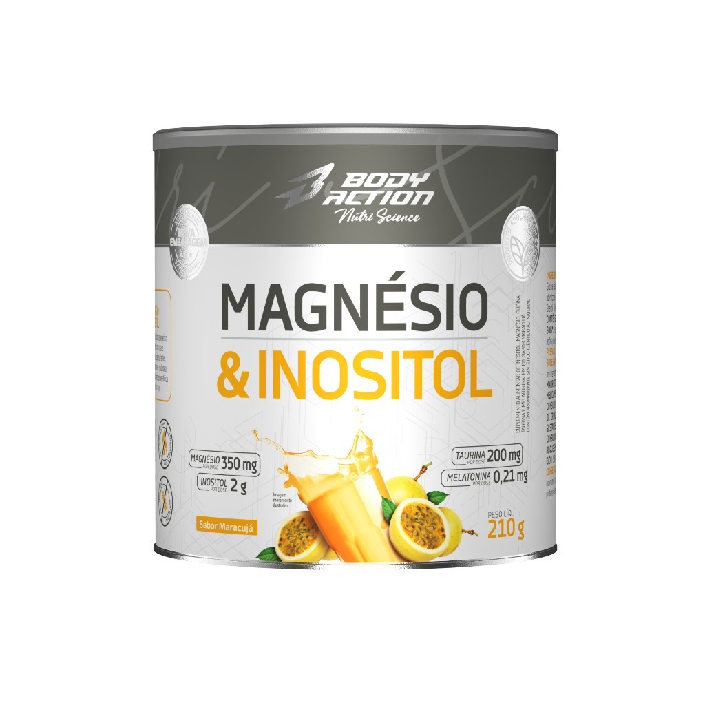 Magnésio e Inositol Bodyaction: Sono e Bem-Estar