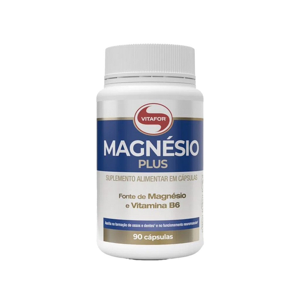 Magnésio Plus Vitafor: Energia e Bem-Estar!