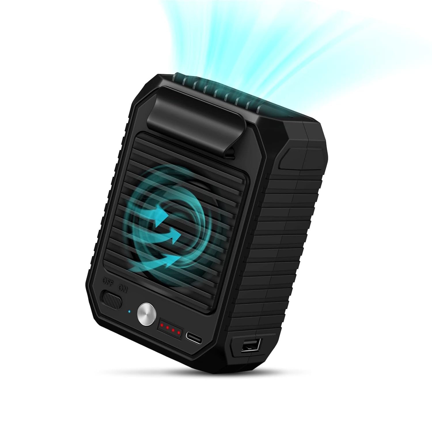 Ventilador de Cintura CIVPOWER 10000 mAh - Refresque-se com Mobilidade e Estilo
