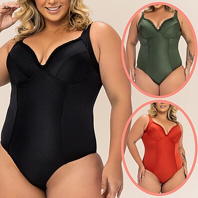 Maiô Plus Size Zero Barriga: Modelagem e Proteção!