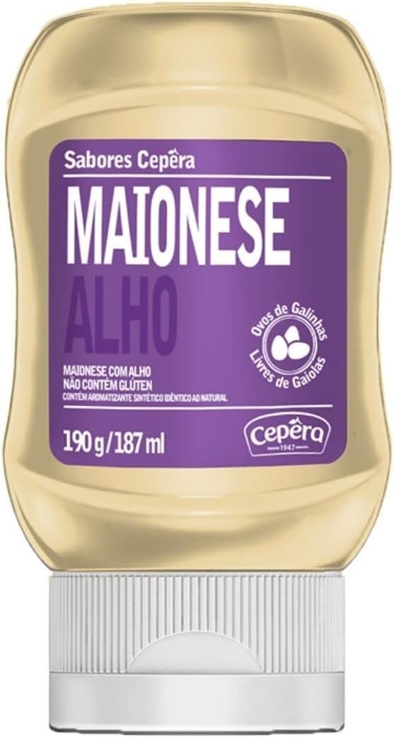 Maionese Alho Cepera 190g