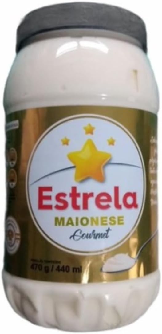 Maionese Estrela Gourmet sem glúten 470g