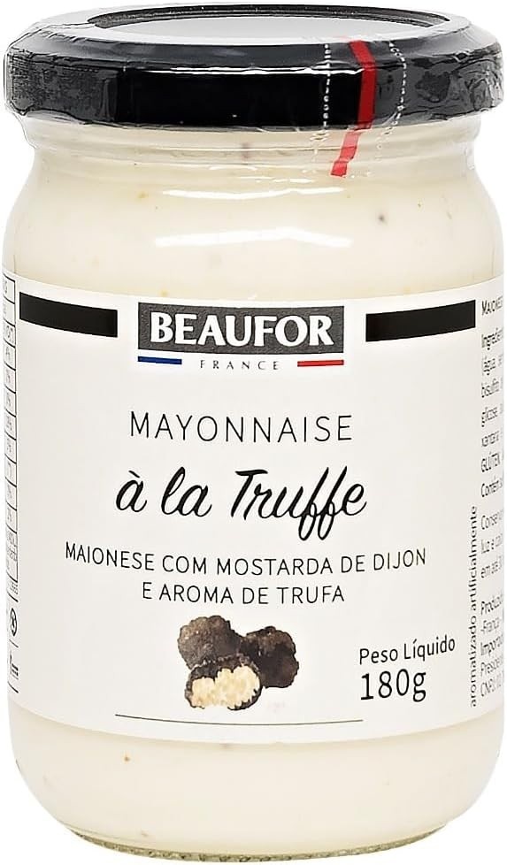 Maionese com mostarda Dijon e aroma de trufa Francesa 180g