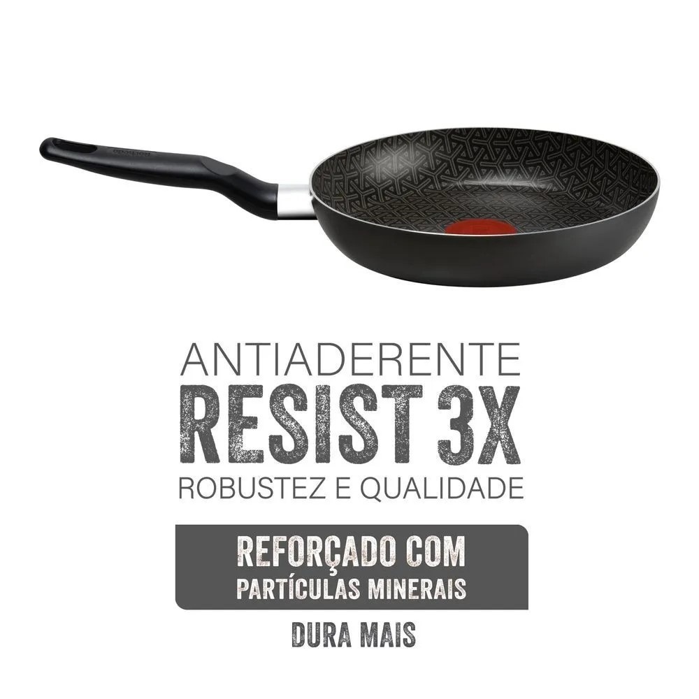 Frigideira Rochedo Robusta: Antiaderente que Dura Mais!