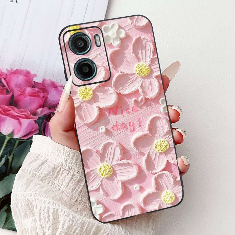 Capa Motorola G5: Gato, Flor e Mais!