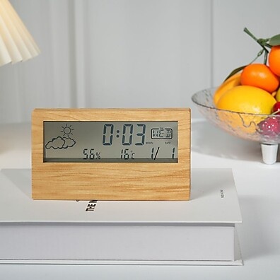 Despertador Digital: Hora, Temperatura e Mais!
