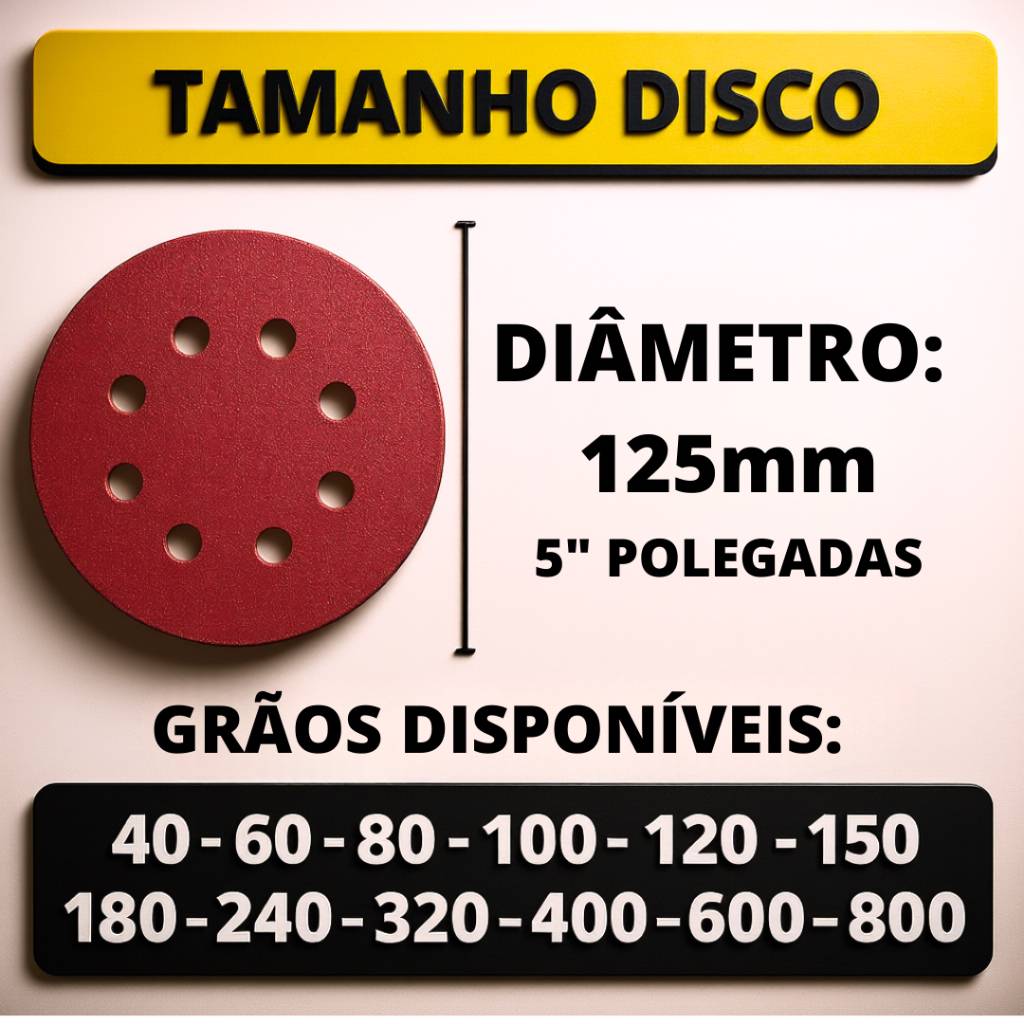 Kit Lixas 125mm: Economize e Lixe Mais!