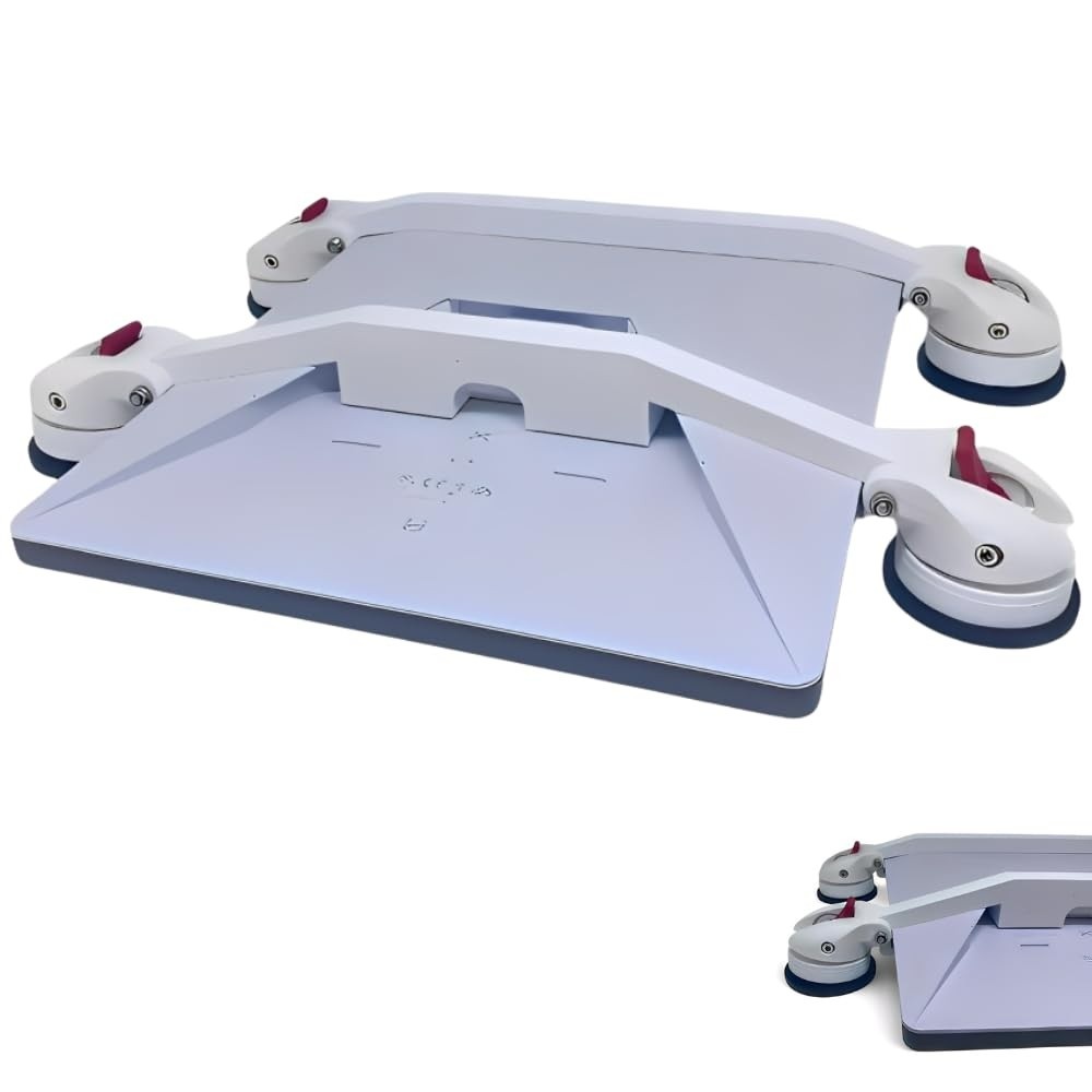 Starlink Mini Gen 4: Suporte Veicular com Ventosa Ultra Segura para Painel, Para-brisa e Mais (Branco)
