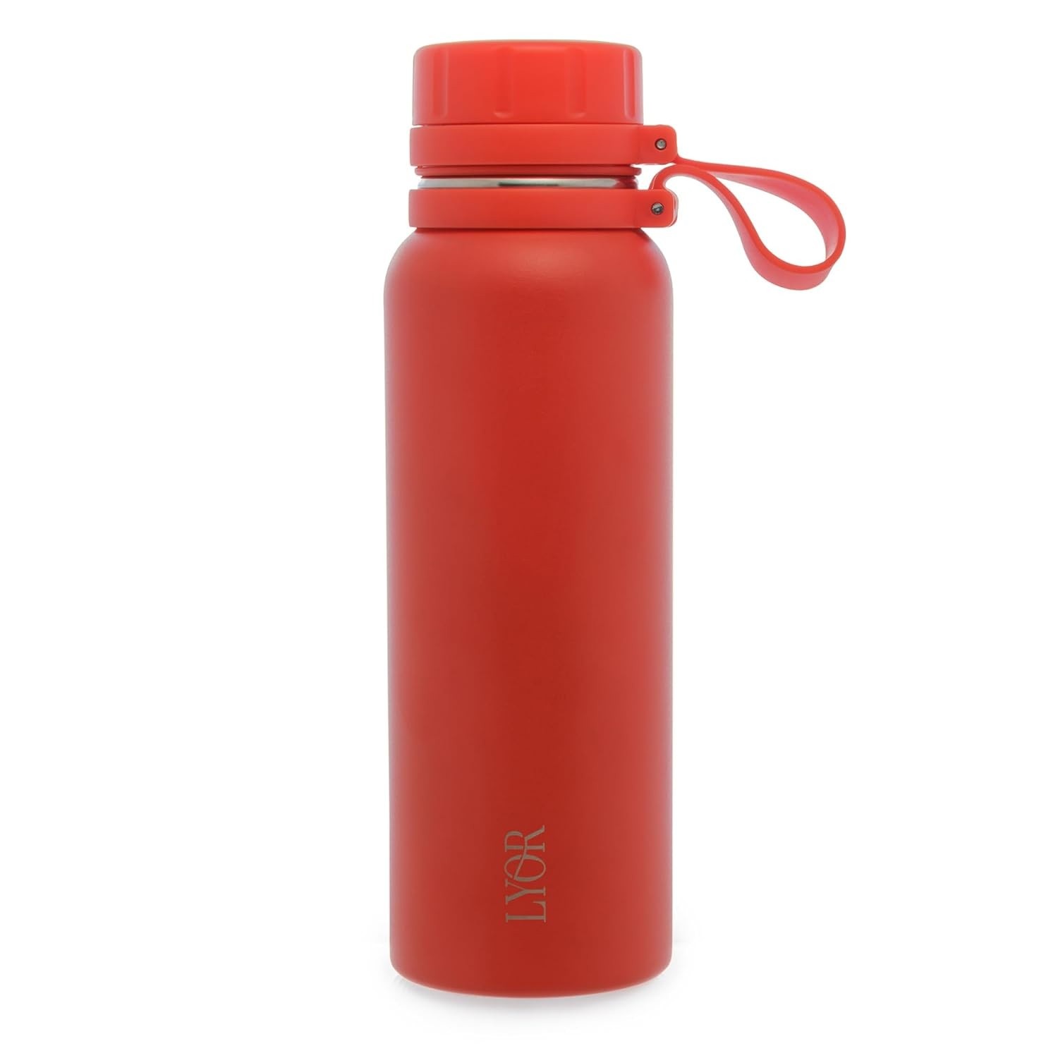 Garrafa Térmica Explorer 650ml Aço Inox Vermelha - Mantenha Sua Bebida Gelada ou Quente por Mais Tempo