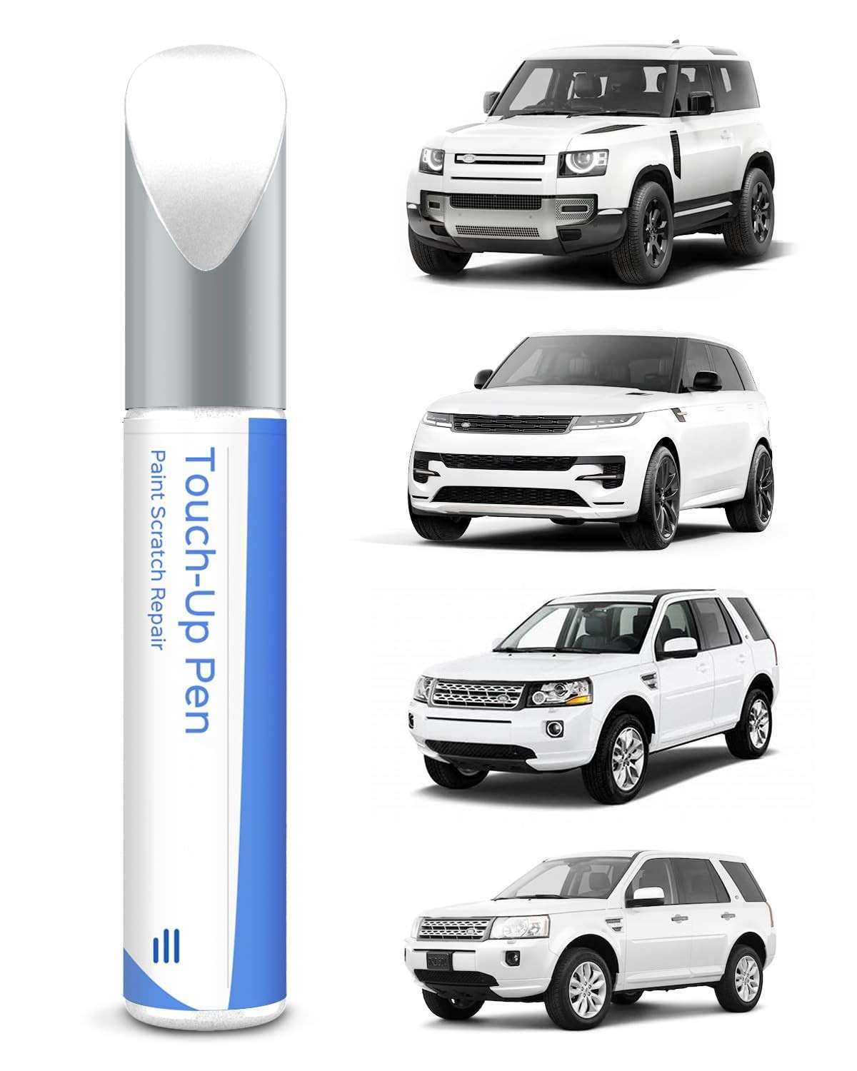 Tinta de Retoque Fuji White LRC867/NER - Compatível com Land Rover Defender, Discovery e Mais