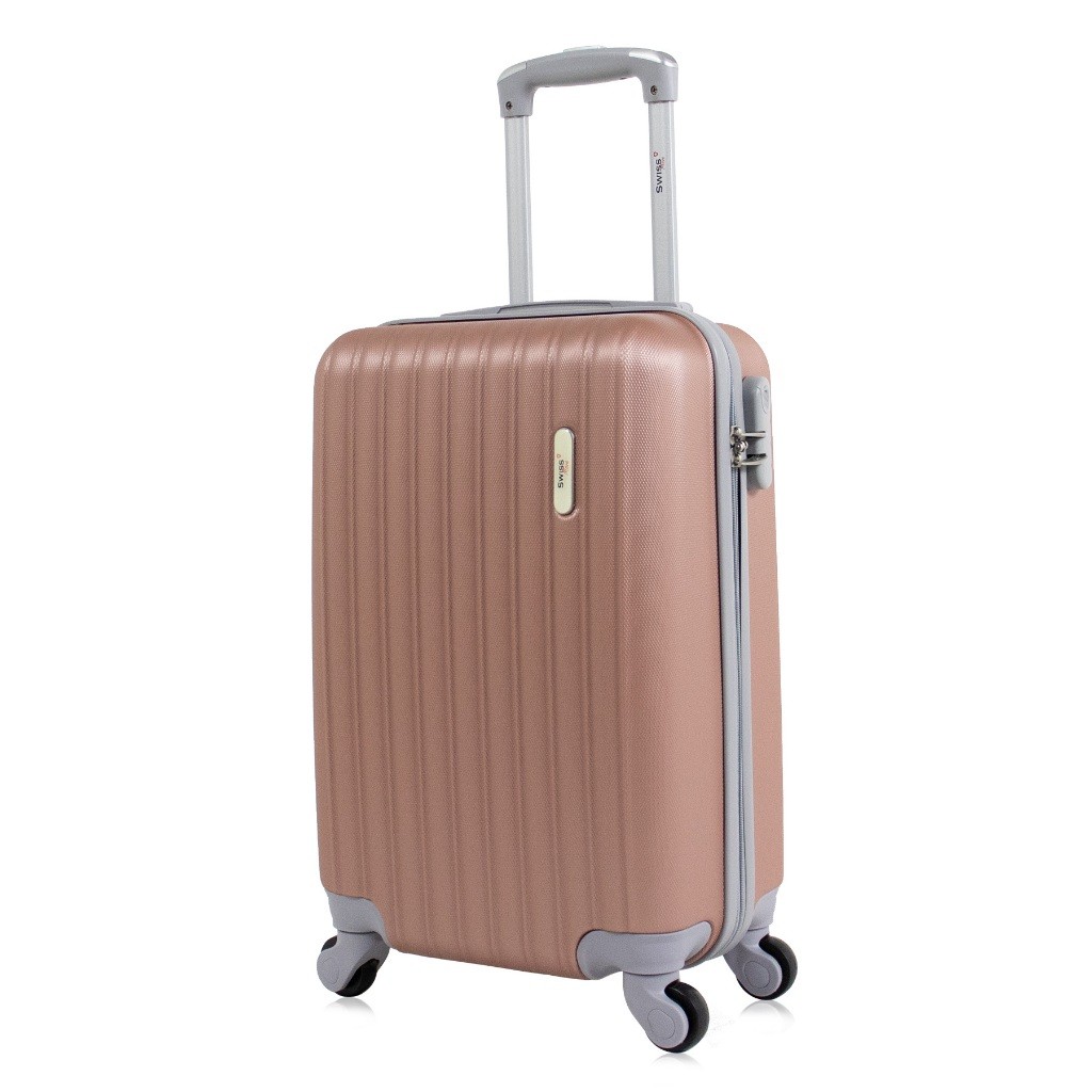 Mala de Bordo Swiss Move Londres Rose: Leve Mais!