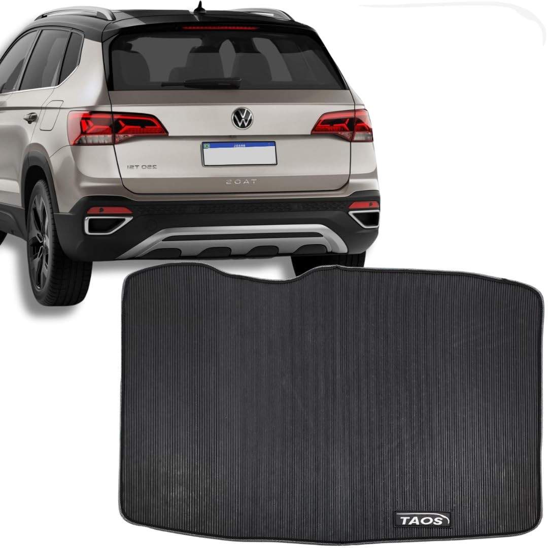 Tapete Porta Malas Emborrachado VW Taos 2021-2024 | Proteção e Estilo Lanzi