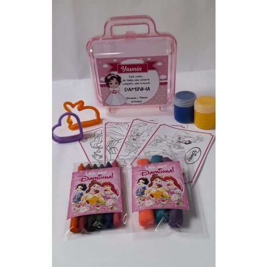 Maleta Acrílica Personalizada: Lembrancinha Pajem/Daminha
