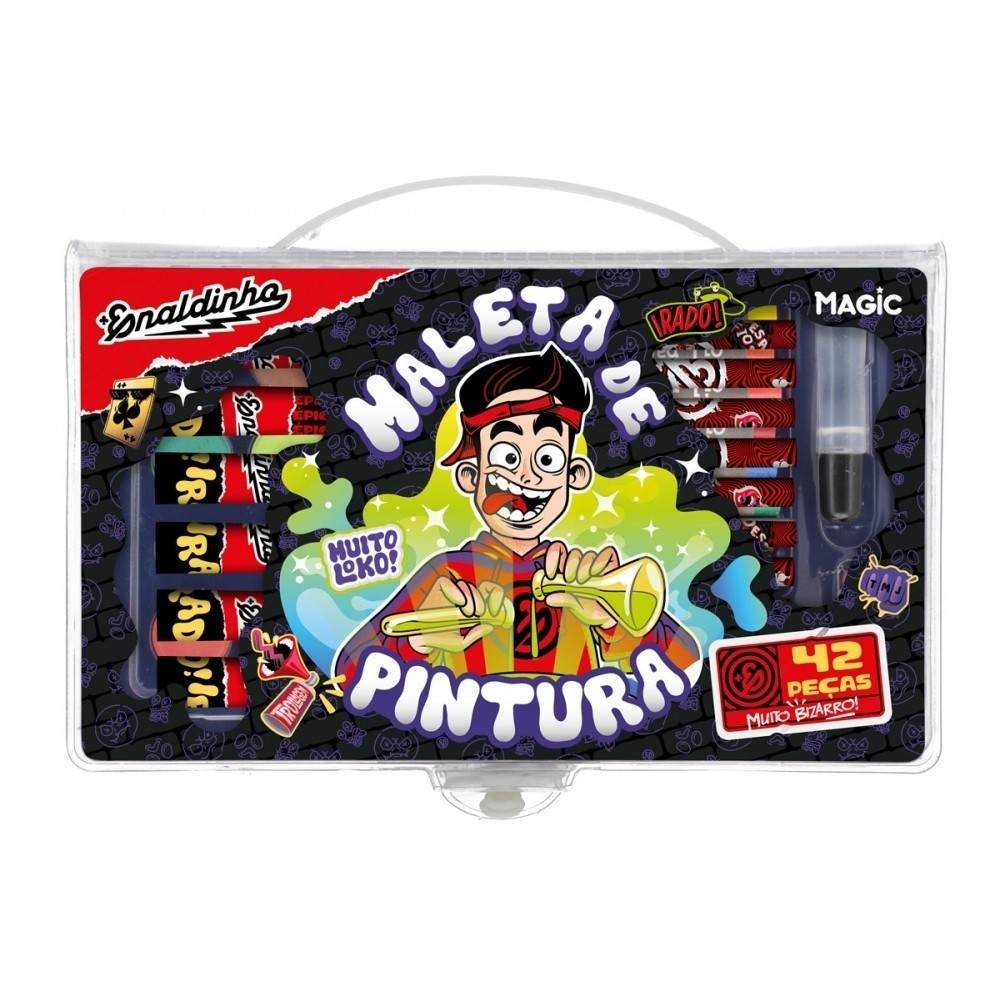 Maleta Enaldinho 42 Peças: Arte Divertida!
