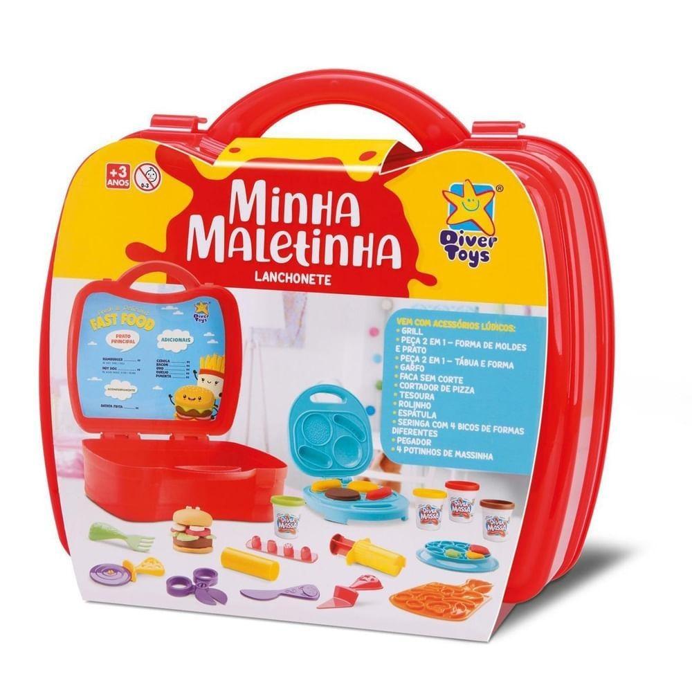 Maletinha Lanchonete Divertoy 8151: Diversão em Miniatura!