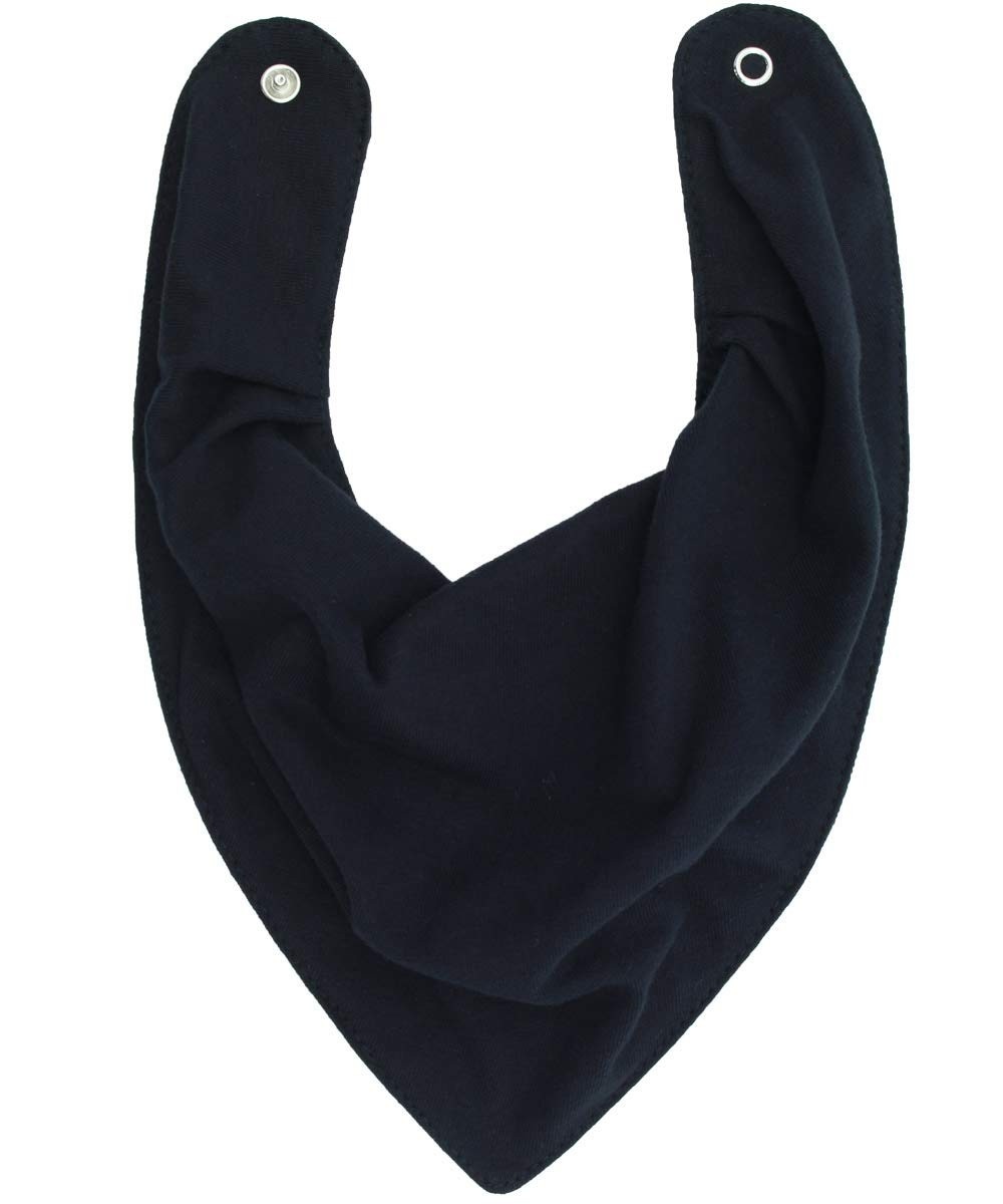 Babador Bandana Impermeável para Bebê - Malha Toque de Pêssego, 100% Algodão, Fechamento com Botão
